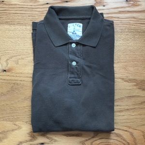 J.Crew vintage polo size small in brown